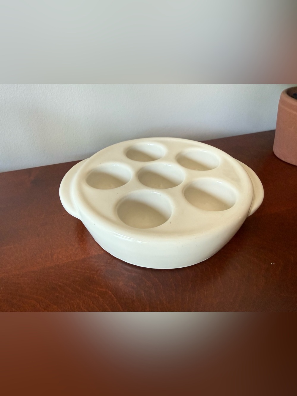 Vintage hall‎ 1154 made in USA escargot baking dish